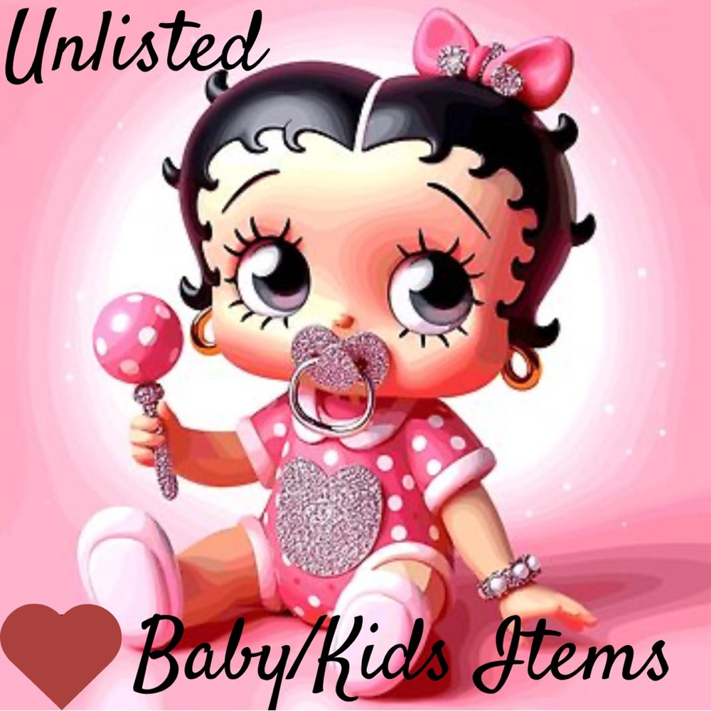 Like this listing to be notified when we go live with baby/kids items 💗